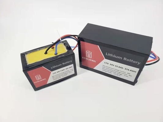 24V 7.8Ah Lithium Titanate LTO Battery Pack per tracker solare / porta elettrica