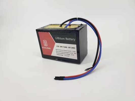 24V 7.8Ah Lithium Titanate LTO Battery Pack per tracker solare / porta elettrica