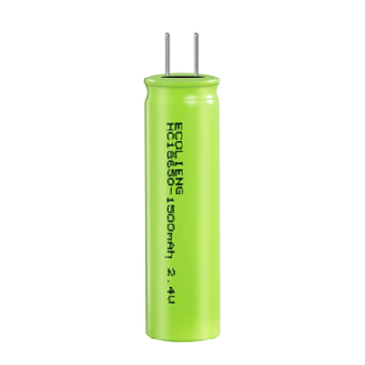 18650 Batteria LTO agli ioni di litio 2.4V 1500mAh con ciclo di vita elevato