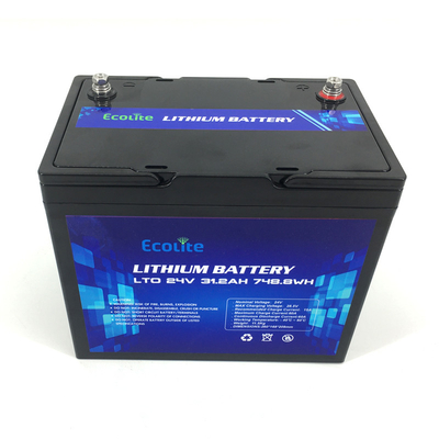 ECOLTO-T2430 LTO Battery Pack 24V 31.2AH per sistema solare domestico Sistema UPS