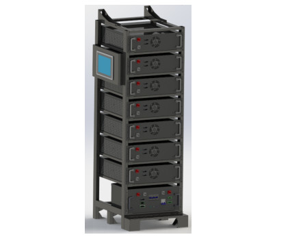 Sistema di accumulo di energia a batteria solare ad alta tensione 35Kwh 51Kwh 100A personalizzabile