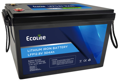 LFP12-300 Batteria LiFePO4 a ferro-fosfato di litio da 12,8V 304Ah