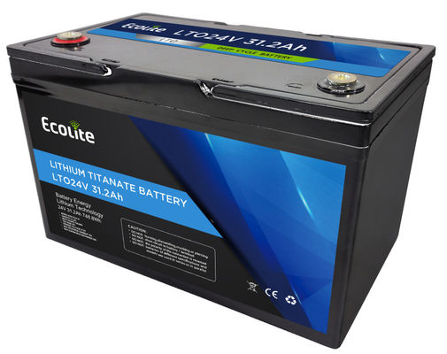 quality Ecolite LTO24-30 24V 31,2Ah batteria al litio titanato pacchetto 748.8Wh di energia factory