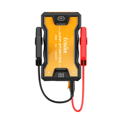 ECOLTO Portable Lithium Ion Jump Starter Camion Navi Auto Batteria Jump Starter