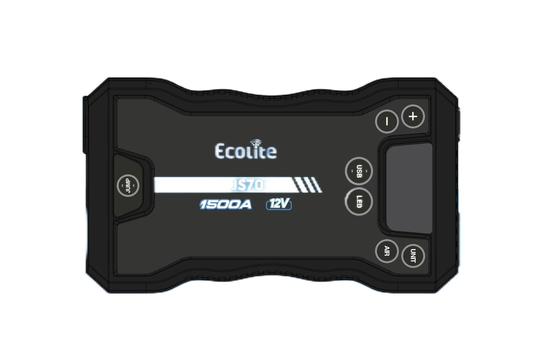 JS70 14.8V 2.5Ah Portable Lithium Jump Starter per avventure all'aria aperta
