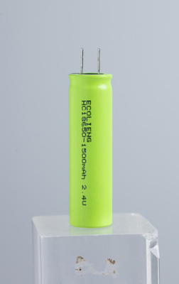 18650 Batteria LTO agli ioni di litio 2.4V 1500mAh con ciclo di vita elevato