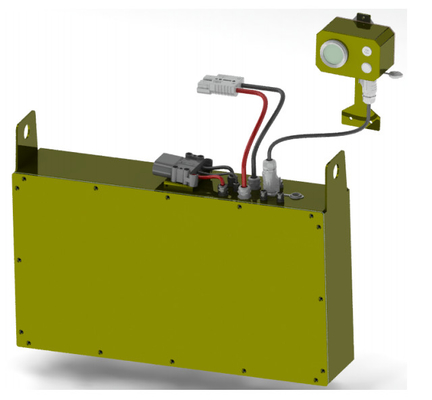 Batteria al litio per carrelli elevatori elettrici 24V 25,6V 100Ah personalizzabile con BMS