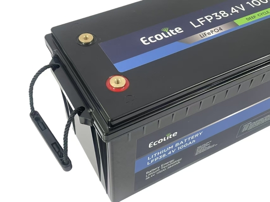 LFP LiFePO4 Batteria al litio 38.4V 100Ah Batterie al litio ferro fosfato Bluetooth