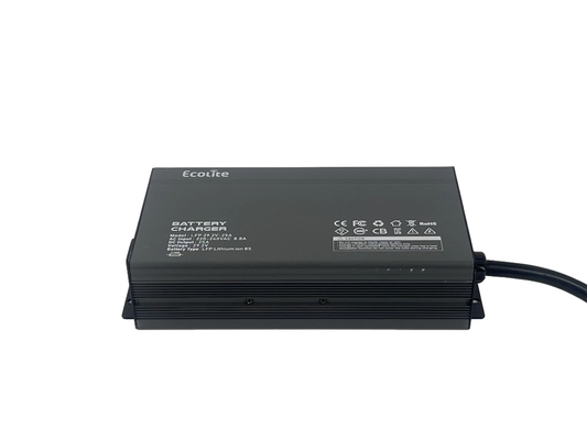 LFP 29.2V 25A RV batteria al litio Controllo intelligente del ventilatore Protezione IP20