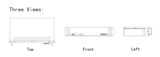 Sistema di accumulo di energia a batteria LFP da 48V 20Ah con BMS integrato per microgrid