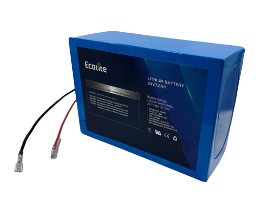 24V 7.8Ah Protable Lithium Titanate LTO Battery Pack per il tracker solare con BMS