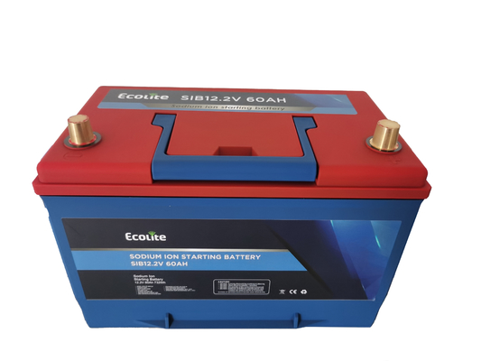 Batteria agli ioni di sodio standard 12.2V 60Ah Car Starter Batteria al sodio 3000 cicli