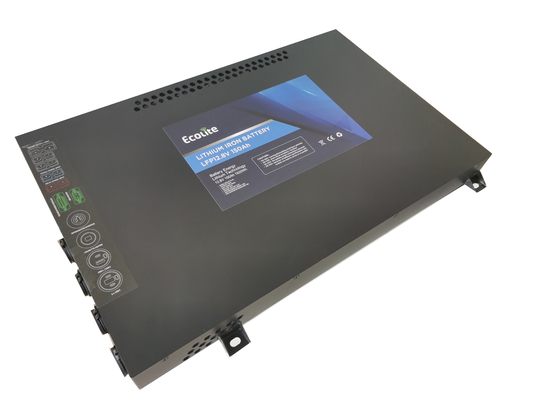 Deep Cycle 12.8V 150Ah Slimline Lifepo4 Batteria in ferro al litio per camper Campeggio fuori strada