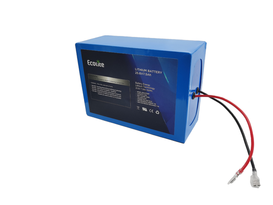 Sistema di tracciamento solare innovativo 25.6V 7.5Ah LifePO4 Lithium Iron Battery Pack