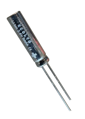 2.4V 5mAh Piccola batteria ricaricabile a titanato di litio per strumenti di precisione