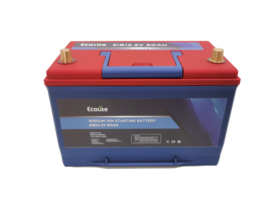 OEM / ODM fabbricato SIB 12.2V 60Ah Sodium Ion Starting Battery Pack per auto fissata