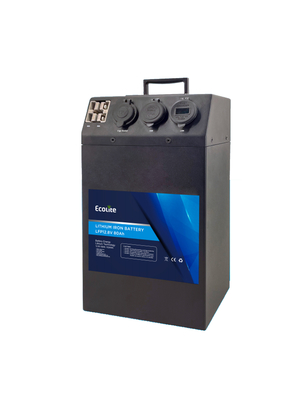 Potenza personalizzata LiFePO4 batteria al litio 12.8V 80Ah AC DC power bank