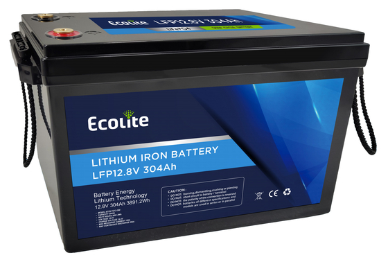 LFP12-300 batteria LiFePO4 a carica rapida a ferro-fosfato di litio da 12,8V 304Ah