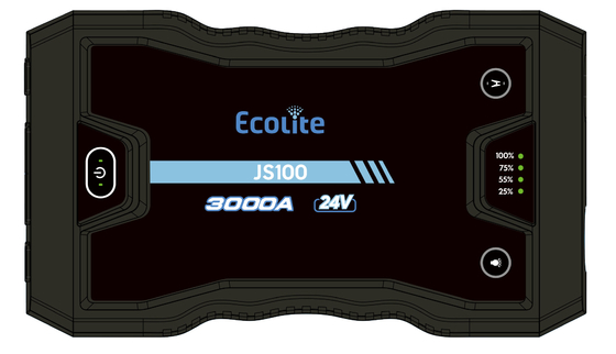 JS100 DC Input 25.9V 6Ah Per motocicli ATV Batterie al litio e a ciclo profondo