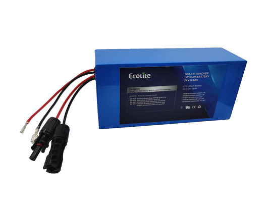 25.6V 6.5Ah 156Wh batteria al litio titanato per il sistema di tracciamento solare