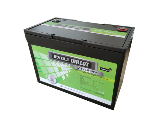 12 Volt Deep Cycle Solar RV Caravan Marine 12 Volt Batteria agli ioni di litio 12V 100ah Batteria LiFePO4