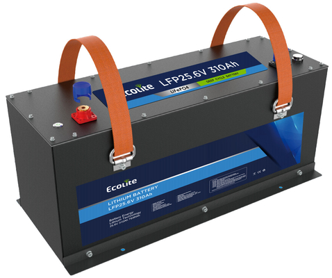 ECOLITE 25,6V 314Ah 8038Wh Fast Charging Lithium Battery Pack Per RV Caravan Potenza di riserva