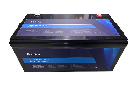 ECOLITE Alta densità energetica 12.8V 460Ah RV marina Batteria al litio