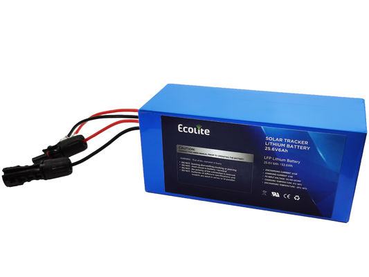 ECOLFP2404 batteria di monitoraggio solare LiFePO4 6Ah 24V con gamma di alte temperature