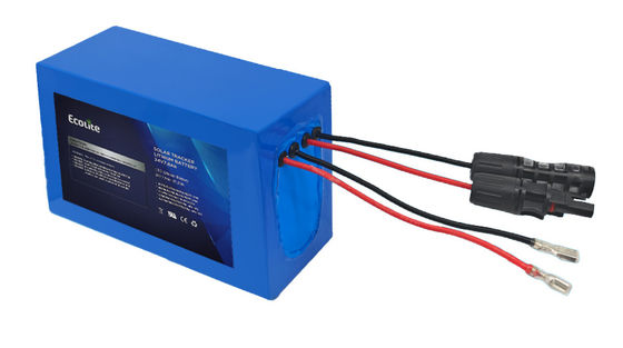 Ecolite 25.6V 6.5Ah 7.8Ah Titanato di litio Batteria del tracker solare Funzione MPPT integrata