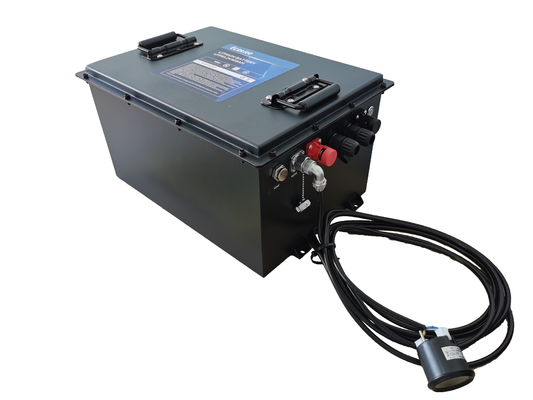 Batteria agli ioni di litio PO4 ad alte prestazioni 51.2V 105Ah per golf e carrelli