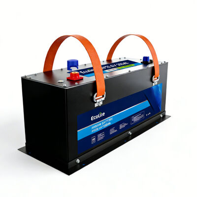 ECOLITE 25,6V 314Ah LiFePO4 Batteria ad alta capacità di ricarica rapida Power Pack per sistemi off-grid di camper